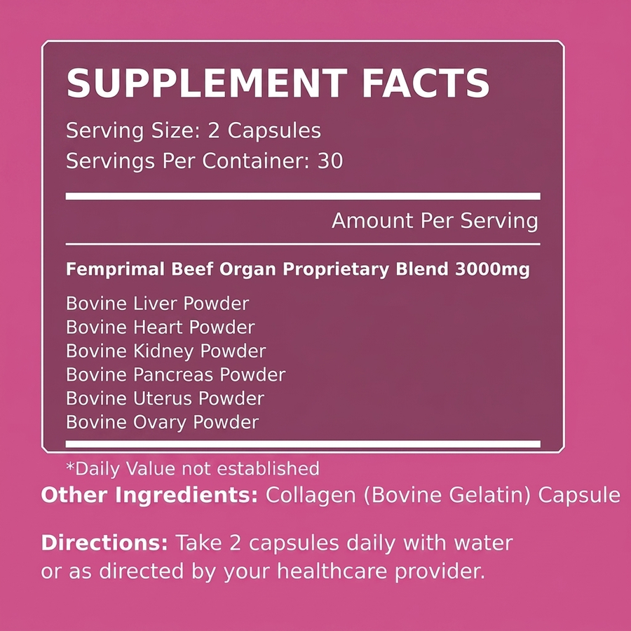 Supplement facts