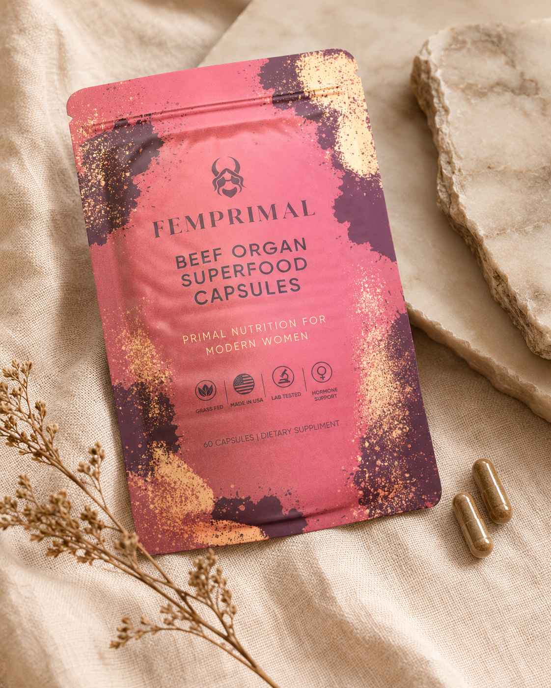 FEMPRIMAL Beef Organ Superfood Capsules